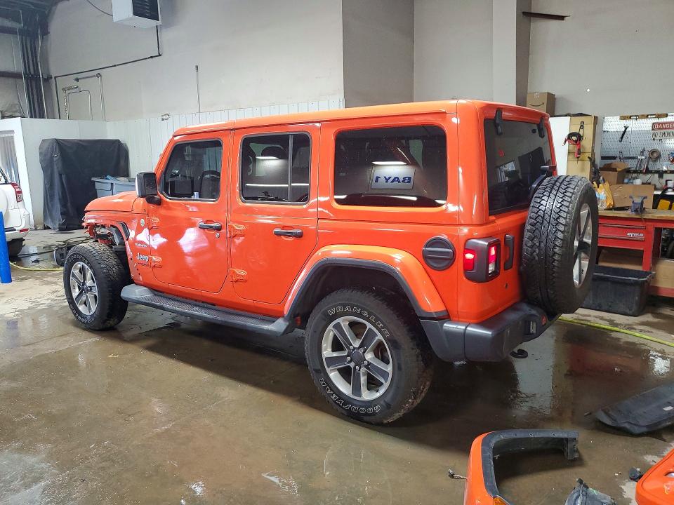 48956276 :رقم المزاد ، 1C4HJXEG6KW541245 vin ، 2019 Jeep Wrangler Unlimited مزاد بيع