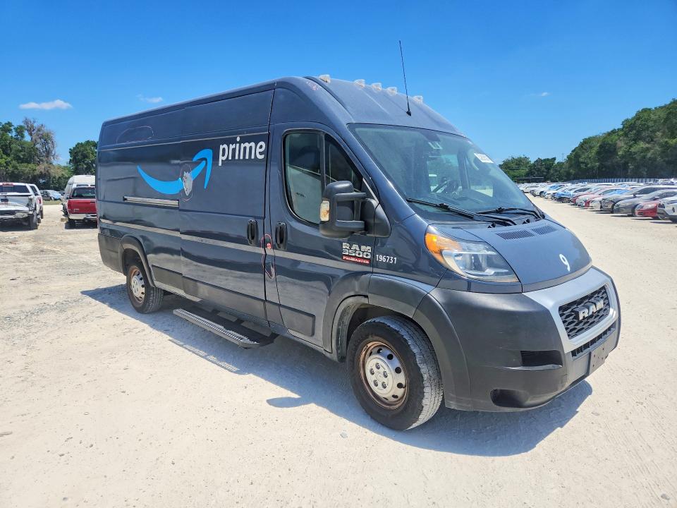 2020 Ram Promaster 3500 მანქანა იყიდება აუქციონზე, vin: 3C6URVJG7LE129307, აუქციონის ნომერი: 49303896