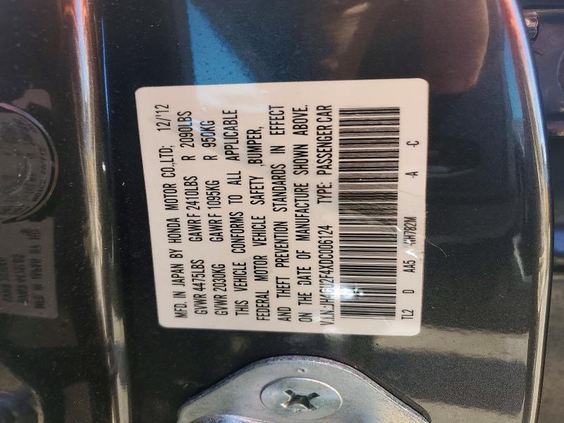 Aukcja sprzedaży 2013 Acura Tsx, vin: JH4CU2F4XDC006124, numer aukcji: 50508516