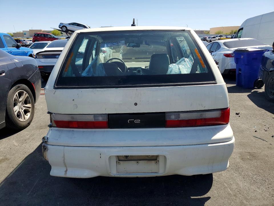 1994 Geo Metro მანქანა იყიდება აუქციონზე, vin: 2C1MR6463R6785074, აუქციონის ნომერი: 50344976