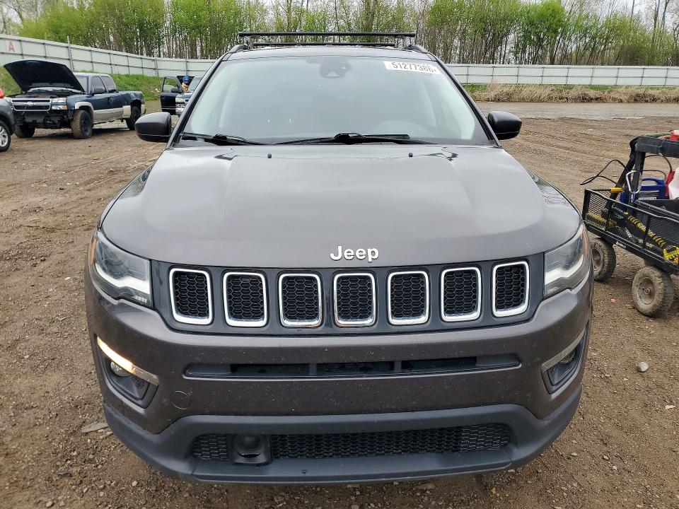 2018 Jeep Compass მანქანა იყიდება აუქციონზე, vin: 3C4NJDBB7JT392455, აუქციონის ნომერი: 51277386