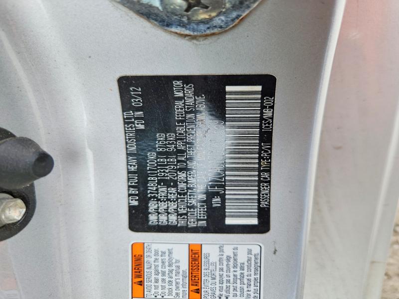 Aukcja sprzedaży 2013 Subaru Brz, vin: JF1ZCAC17D2600569, numer aukcji: 49064736