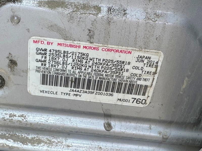 Продаж на аукціоні авто 2015 Mitsubishi Outlander, vin: JA4AZ3A39FZ001036, номер лоту: 51751606