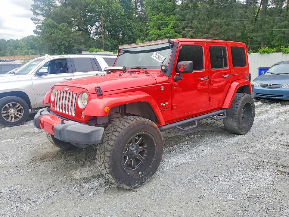 Продажа на аукционе авто 2016 Jeep Wrangler Unlimited, vin: 1C4BJWEGXGL115678, номер лота: 51380896