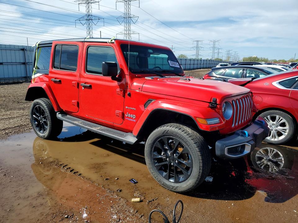 50466616 :رقم المزاد ، 1C4JJXP69NW274824 vin ، 2022 Jeep Wrangler Unlimited مزاد بيع