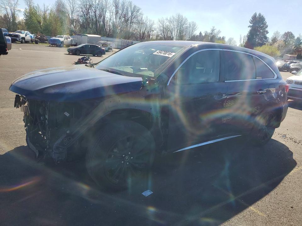 Продаж на аукціоні авто 2019 Acura Mdx, vin: 5J8YD4H55KL019693, номер лоту: 49470816