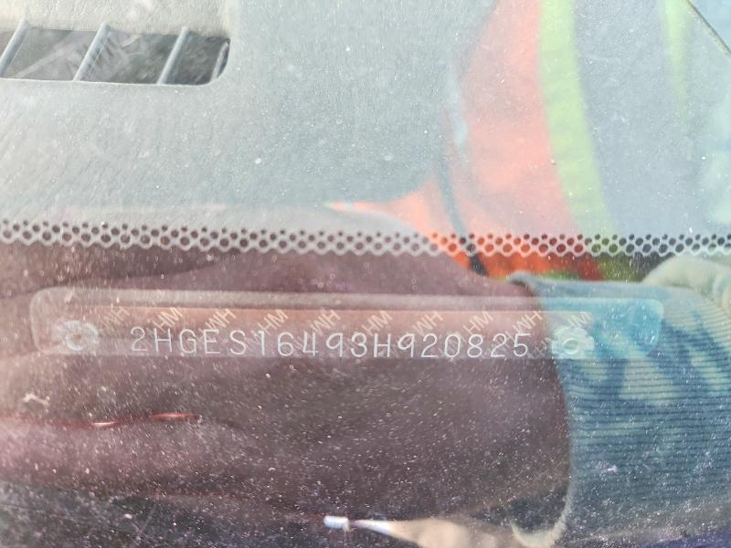 Продажа на аукционе авто 2003 Honda Civic, vin: 2HGES16493H920825, номер лота: 48348006