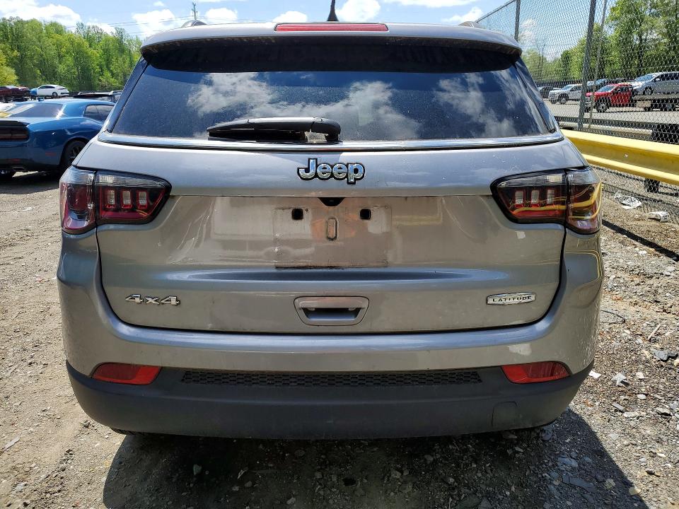 2022 Jeep Compass მანქანა იყიდება აუქციონზე, vin: 3C4NJDBB1NT221996, აუქციონის ნომერი: 50156306