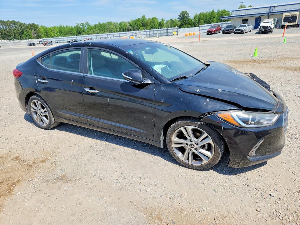 49061216 :رقم المزاد ، KMHD84LF7HU116099 vin ، 2017 Hyundai Elantra مزاد بيع