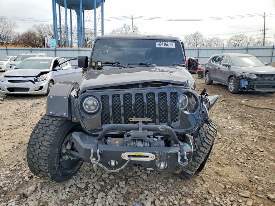 Продажа на аукционе авто 2021 Jeep Wrangler Unlimited, vin: 1C4HJXDG5MW831691, номер лота: 49116956