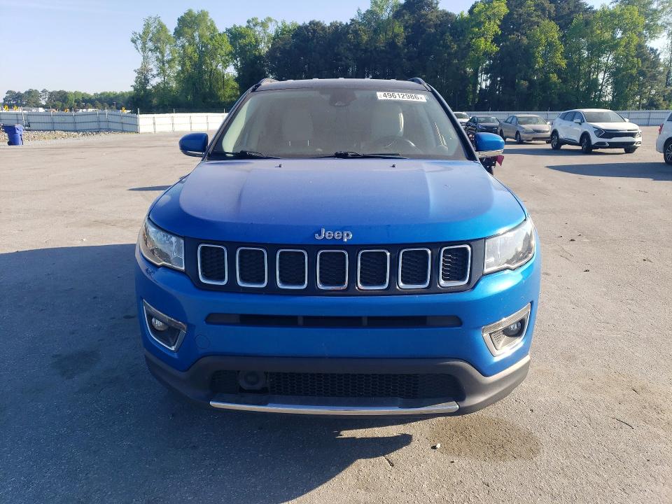 49612986 :رقم المزاد ، 3C4NJDCB5MT509033 vin ، 2021 Jeep Compass مزاد بيع