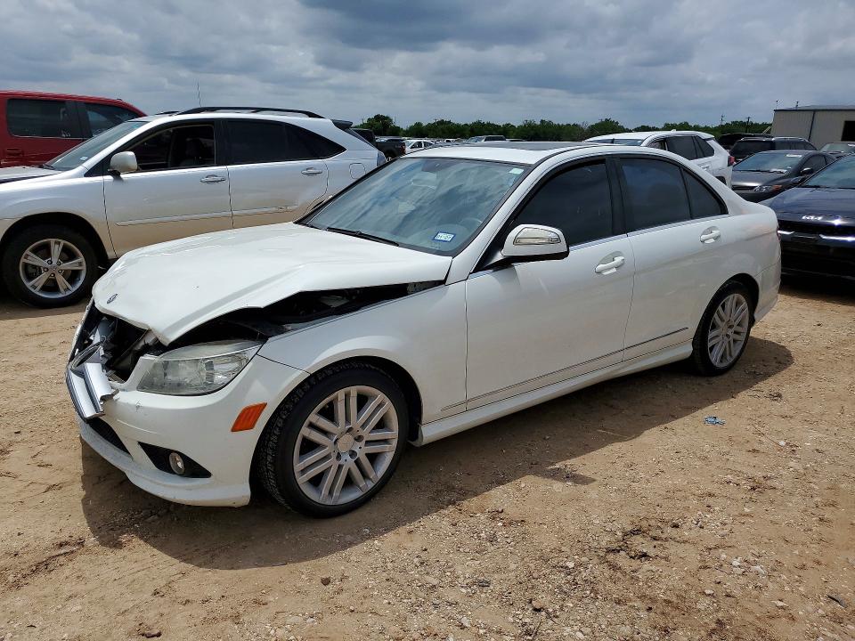 2009 Mercedes-benz C მანქანა იყიდება აუქციონზე, vin: WDDGF54X49R044633, აუქციონის ნომერი: 51028546