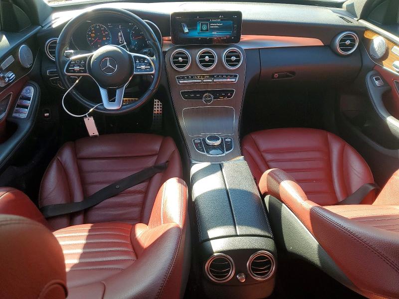 2021 Mercedes-benz C მანქანა იყიდება აუქციონზე, vin: W1KWF8EB4MR629267, აუქციონის ნომერი: 50001056