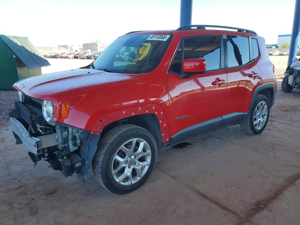 49110566 :رقم المزاد ، ZACCJBBTXFPC28135 vin ، 2015 Jeep Renegade مزاد بيع