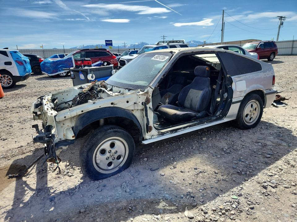 49051236 :رقم المزاد ، JHMAF5335GS008341 vin ، 1986 Honda Civic Crx مزاد بيع