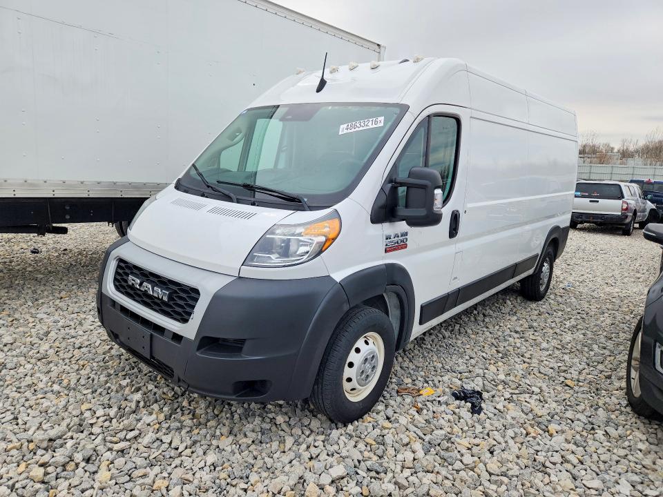 48633216 :رقم المزاد ، 3C6LRVDG6NE134606 vin ، 2022 Ram Promaster 2500 مزاد بيع