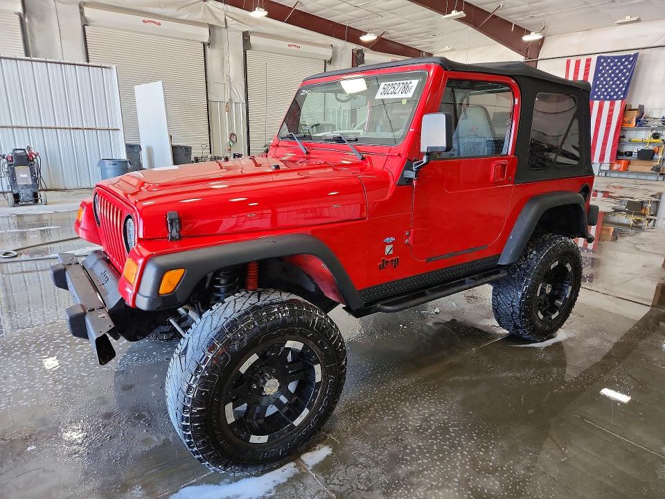 Продажа на аукционе авто 2001 Jeep Wrangler / Tj, vin: 1J4FA49S91P376007, номер лота: 50252786