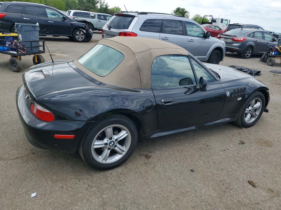 Aukcja sprzedaży 2000 Bmw Z3, vin: WBACH9343YLF90343, numer aukcji: 51239366
