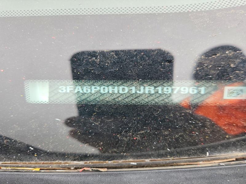 Aukcja sprzedaży 2018 Ford Fusion, vin: 3FA6P0HD1JR197961, numer aukcji: 41631026