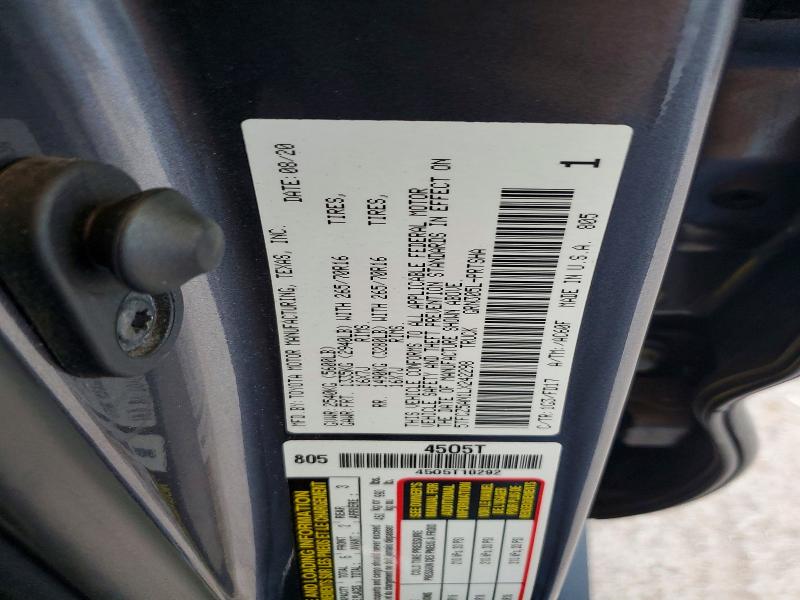 Продажа на аукционе авто 2020 Toyota Tacoma, vin: 5TFCZ5AN1LX242298, номер лота: 50221516
