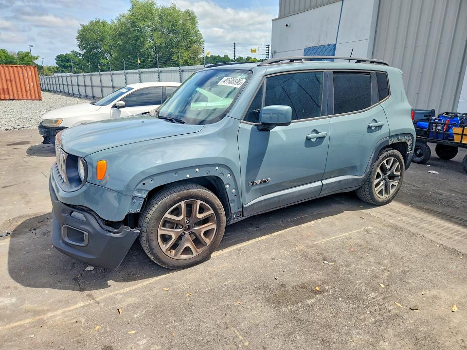 Продажа на аукционе авто 2018 Jeep Renegade, vin: ZACCJABBXJPJ59177, номер лота: 49605896