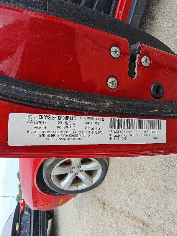 2013 Dodge Challenger მანქანა იყიდება აუქციონზე, vin: 2C3CDYAGXDH540392, აუქციონის ნომერი: 78796195