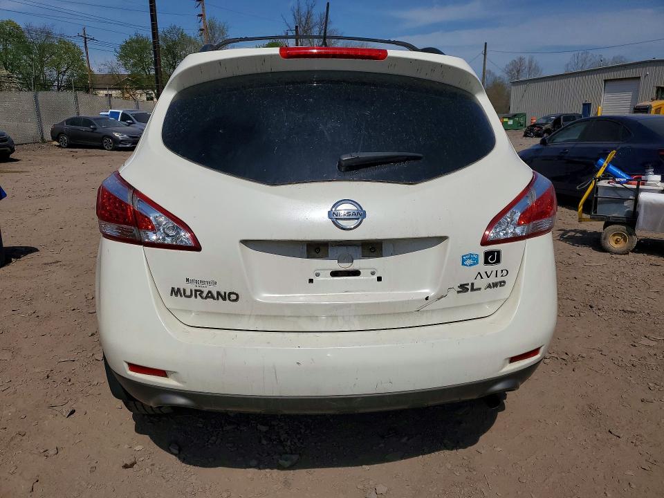 2012 Nissan Murano მანქანა იყიდება აუქციონზე, vin: JN8AZ1MW9CW219091, აუქციონის ნომერი: 50128316