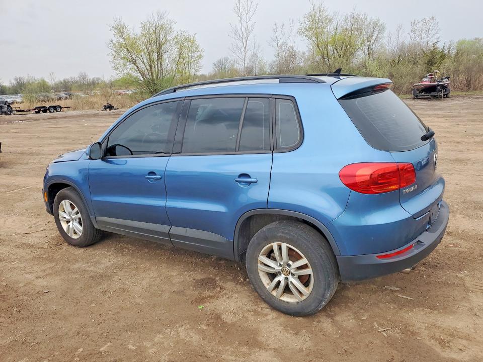 50123776 :رقم المزاد ، WVGBV7AX9HW503108 vin ، 2017 Volkswagen Tiguan مزاد بيع