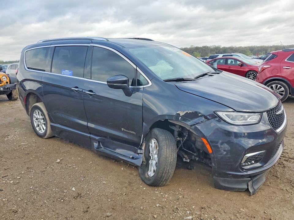 49625056 :رقم المزاد ، 2C4RC1BG3MR588213 vin ، 2021 Chrysler Pacifica مزاد بيع