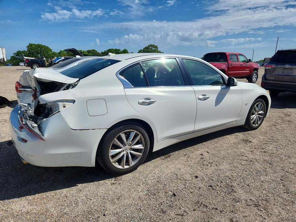 2014 Infiniti Q50 მანქანა იყიდება აუქციონზე, vin: JN1BV7AR5EM699189, აუქციონის ნომერი: 47506116