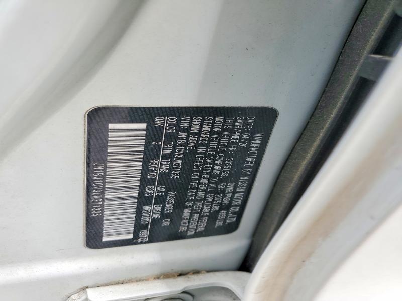 50313096 :رقم المزاد ، JN1BJ1CV3LW271335 vin ، 2020 Nissan Rogue Sport مزاد بيع