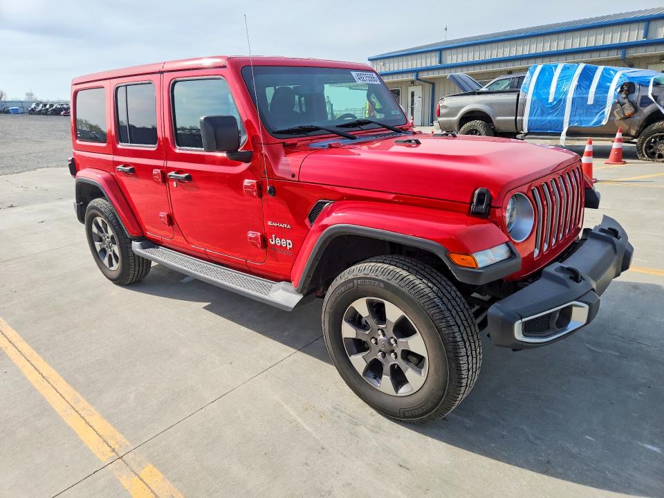 Auction sale of the 2018 Jeep Wrangler Unlimited, vin: 1C4HJXEN5JW215854, lot number: 49275566