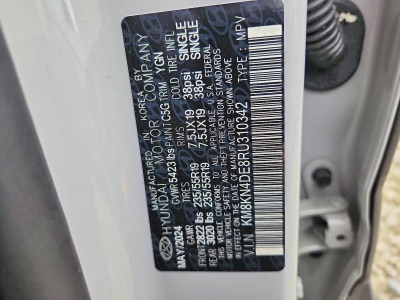 Продаж на аукціоні авто 2024 Hyundai Ioniq 5, vin: KM8KN4DE8RU310342, номер лоту: 50796816