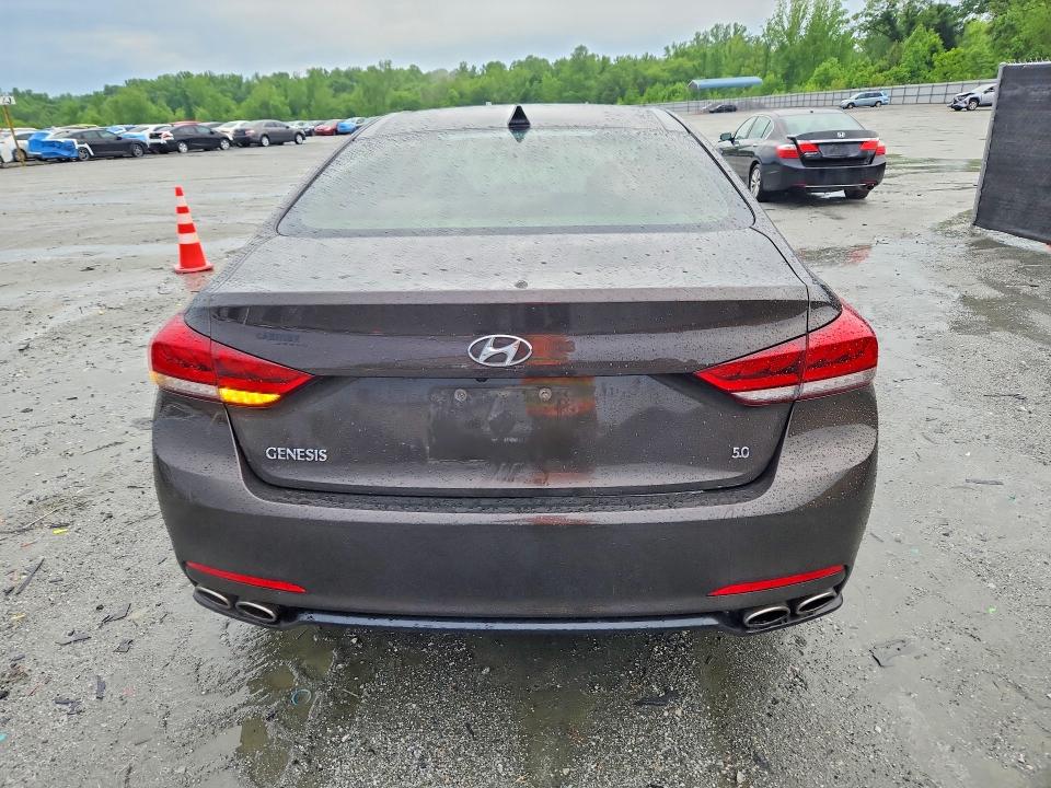 2015 Hyundai Genesis მანქანა იყიდება აუქციონზე, vin: KMHGN4JF7FU061028, აუქციონის ნომერი: 51621876