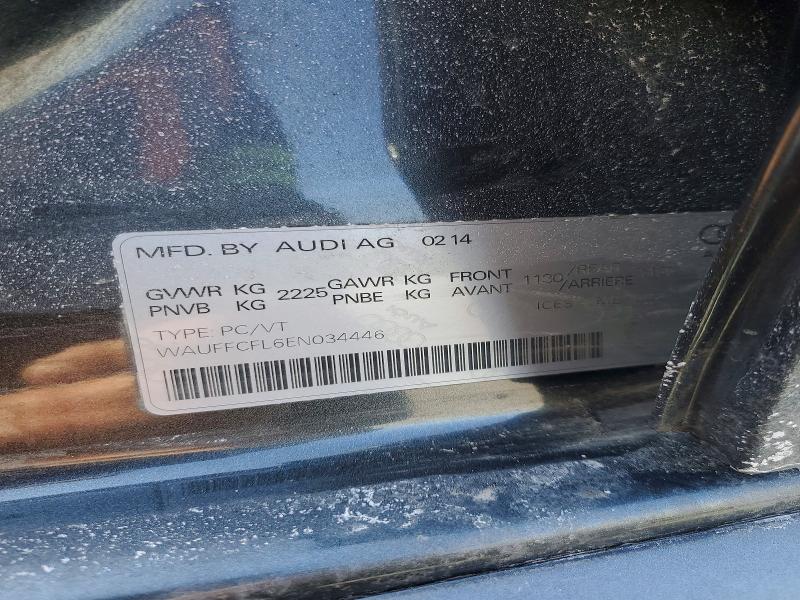 Продажа на аукционе авто 2014 Audi A4, vin: WAUFFCFL6EN034446, номер лота: 48596196