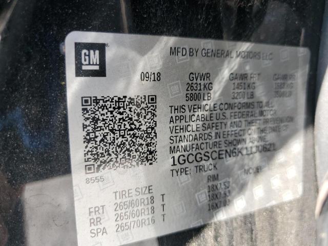 Продажа на аукционе авто 2019 Chevrolet Colorado, vin: 1GCGSCEN6K1130621, номер лота: 51343886
