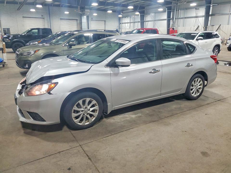 50450866 :رقم المزاد ، 3N1AB7AP2KY230427 vin ، 2019 Nissan Sentra مزاد بيع