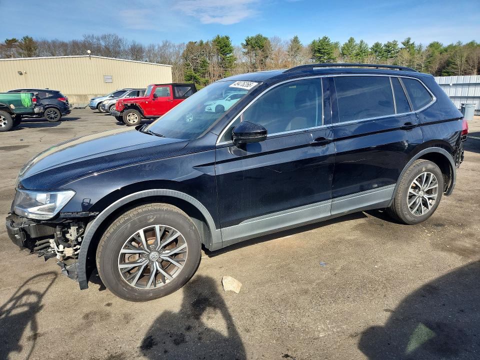 Auction sale of the 2019 Volkswagen Tiguan, vin: 3VV2B7AX4KM125480, lot number: 49476266