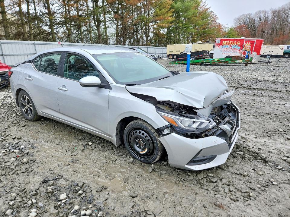 48399376 :رقم المزاد ، 3N1AB8CV1LY287317 vin ، 2020 Nissan Sentra مزاد بيع