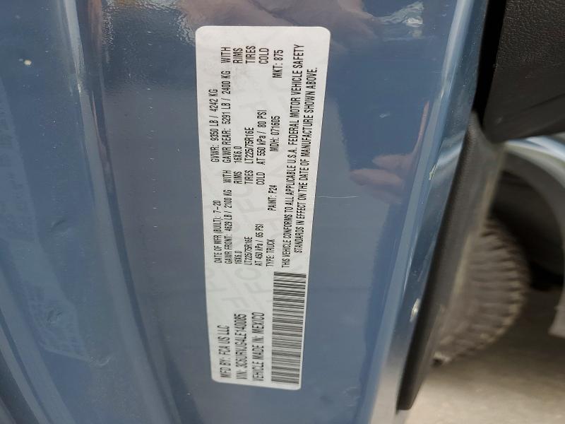 49304026 :رقم المزاد ، 3C6URVJG4LE140085 vin ، 2020 Ram Promaster 3500 مزاد بيع