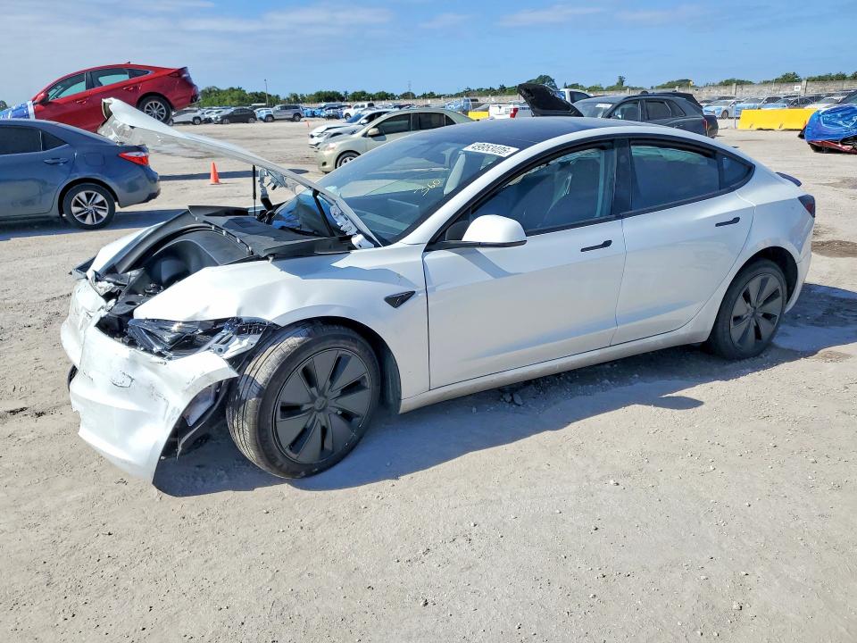 Auction sale of the 2025 Tesla Model 3, vin: 5YJ3E1EA6SF055966, lot number: 49953406