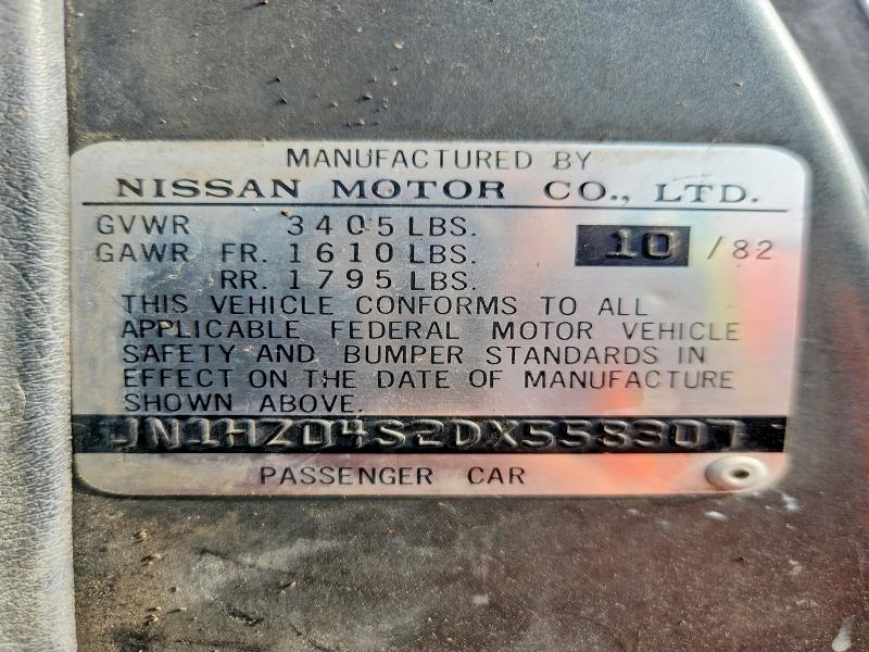 Продаж на аукціоні авто 1983 Datsun 280zx, vin: JN1HZ04S2DX558307, номер лоту: 51560016