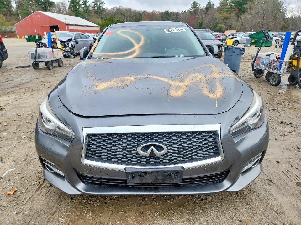 50271026 :رقم المزاد ، JN1BV7AR5FM417425 vin ، 2015 Infiniti Q50 مزاد بيع