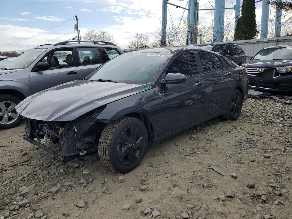 Продаж на аукціоні авто 2021 Hyundai Elantra, vin: 5NPLS4AG7MH008292, номер лоту: 46875836