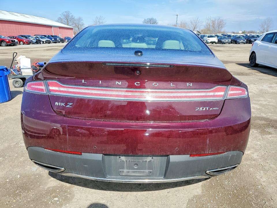 Продажа на аукционе авто 2017 Lincoln Mkz, vin: 3LN6L5F95HR654309, номер лота: 48900516