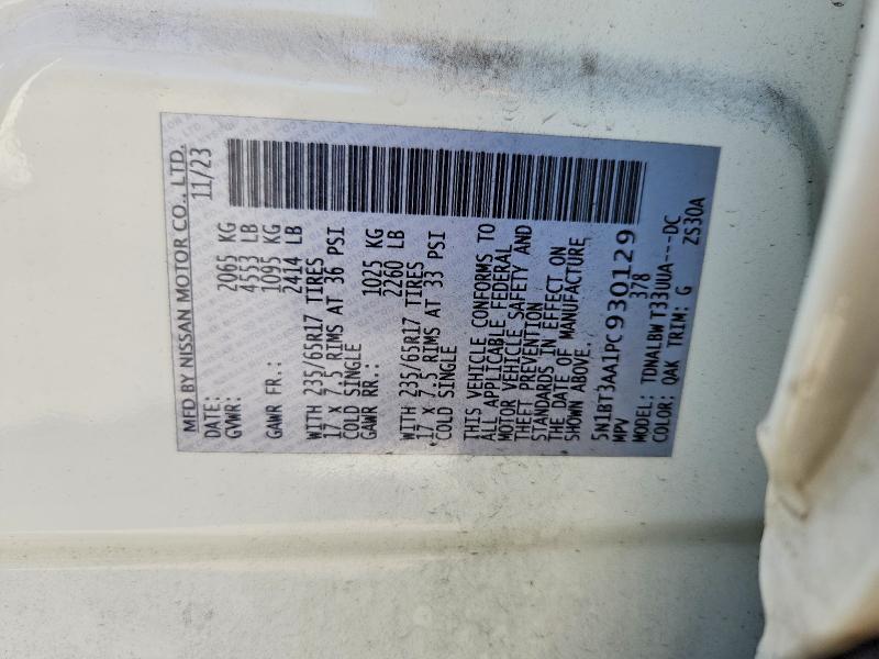 Продаж на аукціоні авто 2023 Nissan Rogue, vin: 5N1BT3AA1PC930129, номер лоту: 50518176