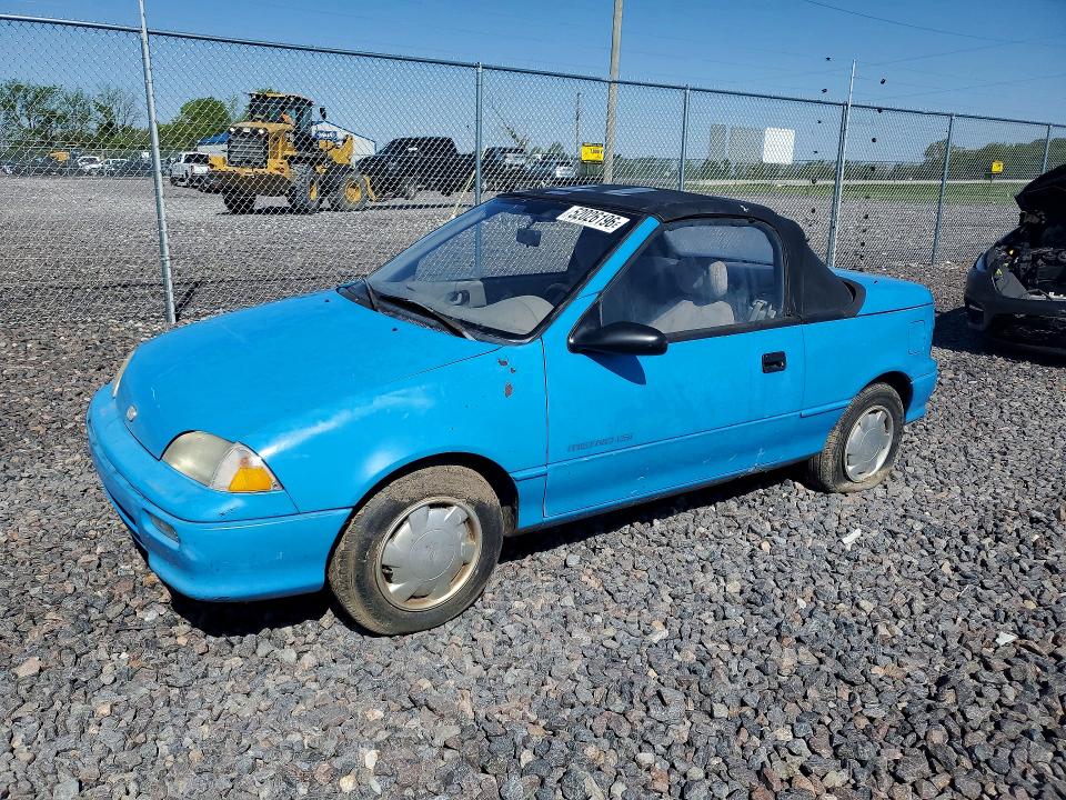 1992 Geo Metro მანქანა იყიდება აუქციონზე, vin: JG1MR3363NK209150, აუქციონის ნომერი: 52026196