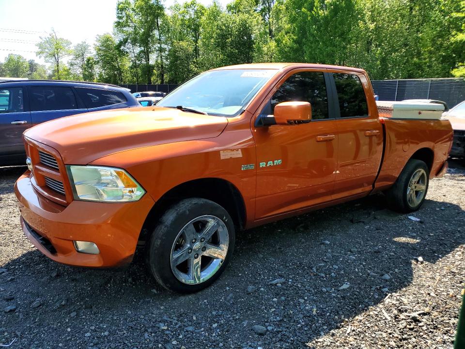 2010 Dodge Ram 1500 მანქანა იყიდება აუქციონზე, vin: 1D7RV1GT4AS205198, აუქციონის ნომერი: 50956816