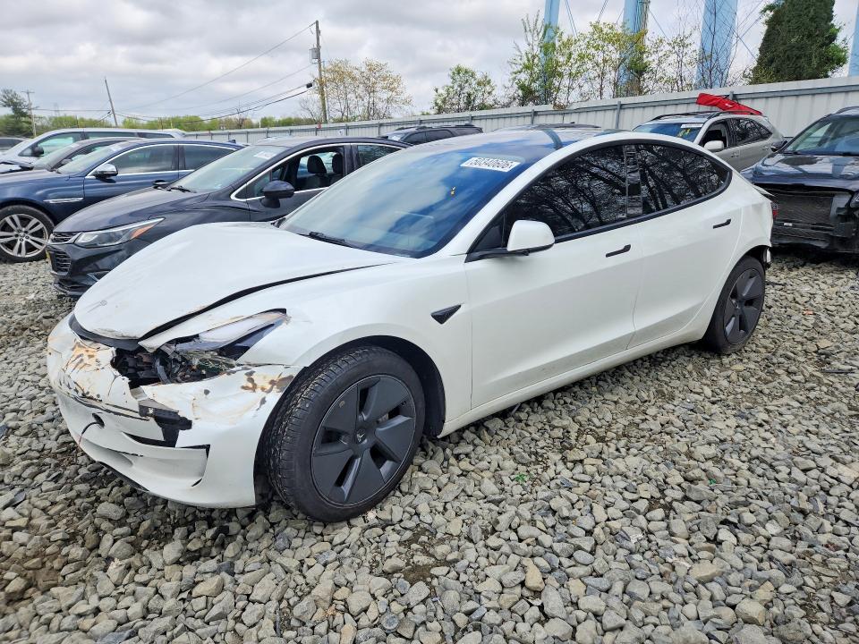 Продажа на аукционе авто 2023 Tesla Model 3, vin: 5YJ3E1EAXPF473325, номер лота: 50340606