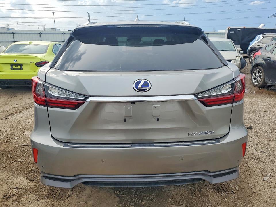 2018 Lexus Rx 450h მანქანა იყიდება აუქციონზე, vin: 2T2BGMCAXJC027001, აუქციონის ნომერი: 50178486